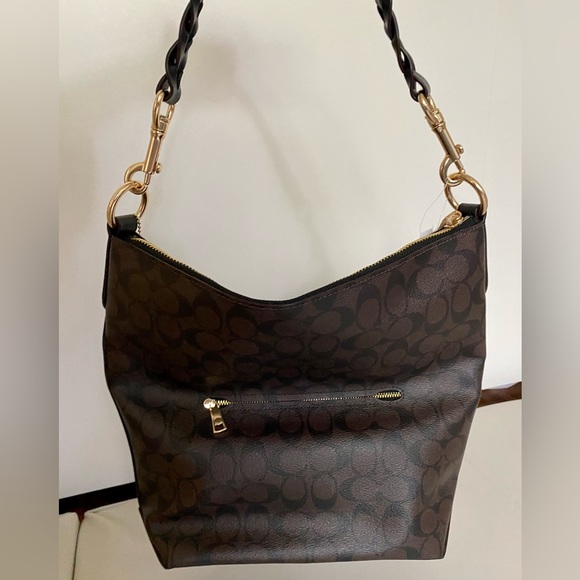 Coach Signature Abby Duffle. Brown/Black. NEW with tags. - Picture 5 of 10